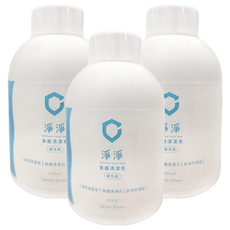 Clean Clean 淨淨 食器清潔皂 補充瓶 3合1 植物液態皂配方 有效清除奶垢 洗淨蔬果殘留農藥 溫和不咬手, 500ml, 3瓶