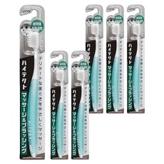 LION 獅王 牙周淨護牙刷, 敏感性牙齒/牙周病專用, 高密度柔軟細毛, 溫和清潔, 保護牙齦, 1入, 6支