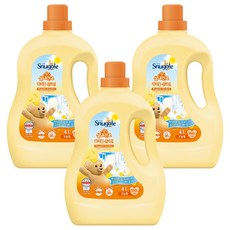 Snuggle 熊寶貝 Huggerble Sunshine衣物柔軟精 太陽曬乾香 正裝, 3個, 4L