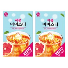 SONGWON 葡萄柚冰茶沖泡飲, 5g, 20條, 2盒