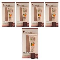 Sea of Spa 天然潤唇膏, 蘊含死海礦物質, 酪梨油和沙棘油, 12ml, 酪梨, 5條