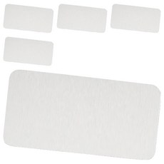 珪藻土托盤杯墊 A款 8 x 16 cm, 5個, 白色