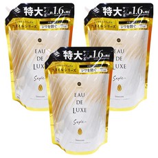 Lenor 蘭諾 日本原裝進口 衣物柔軟精 金蓋白 Innocent 補充包, 600ml, 3包