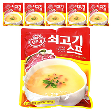 오뚜기 쇠고기스프, 1kg, 6개