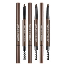 리르 다이아몬드 아이브로우 0.35g, 02 딥 브라운, 3개