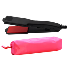 巴黎春天 3cm面板魔髮狂潮直髮器套裝 附隔熱收納袋 110V, K-2, 奢華黑, 1組