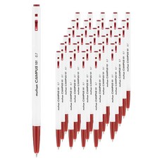 文化 Campus101 原子筆 0.7mm, 144個, 紅色