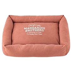MANDARINE BROTHERS 寵物床墊, 柔軟高彈防滑, S, 微醺紅, 1個
