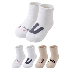 momster 新生兒不對稱寶貝襪