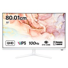 인터픽셀 QHD 화이트 에디션 모니터, 80cm, IPQ3220(무결점)