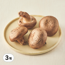 유기농 표고버섯, 150g, 3개