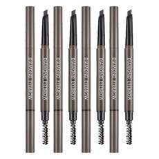 里拉鑽石眉 0.35g, 01灰棕色, 4個