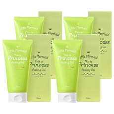뷰티레시피 리틀머메이드 디스 이즈 프린세스 필링젤, 150ml, 4개