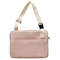 Alice Home 平板收納斜背包, 粉色, 1個