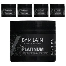 By Vilain 鉑金髮蠟 Platinum 10週年紀念版 65ml 持久定型、清爽不黏膩 打造完美髮型, 5罐