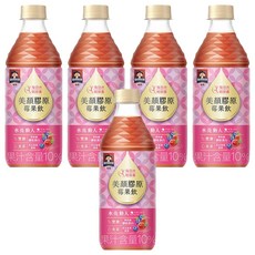 QUAKER 桂格 美顏膠原莓果飲, 450ml, 5瓶