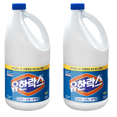 유한락스 레귤러, 3.5L, 2개