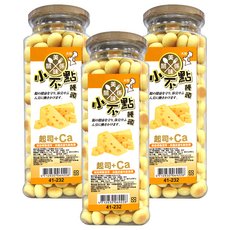 WishBone 美味關係 犬用 小不點饅頭, 起司 + 鈣, 160g, 3罐