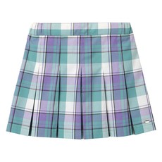 renoma kids 女童涼感透氣格紋短裙 R2422S625