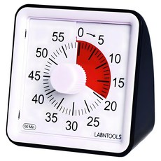 Lab&Tools Google計時器 靜音款, 黑色系, 1個