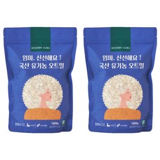 MODERN GURU 韓國產鮮燕麥片, 500g, 2包