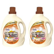 依必朗 防霉抗菌洗衣精 淳淨香氛 無磷 不含螢光劑, 3.2kg, 2桶