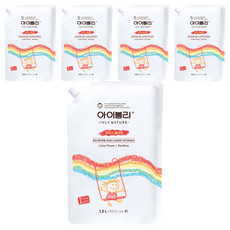 i-vely nature 竹萃成分嬰兒洗衣精 蓮花香 1.2L, 5個