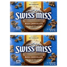 SWISS MISS 香醇牛奶可可粉 輕便隨身包, 28g, 10包, 2盒