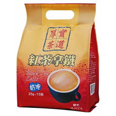 MOCCA 摩卡 厚實茶道 紅茶拿鐵, 25g, 15包, 1袋