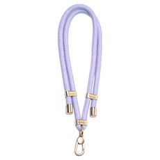 POLYWELL 寶利威爾 手機手腕短掛繩 霧面金金屬件 PW15-T65-0535, 紫色 + 藍色, 1條
