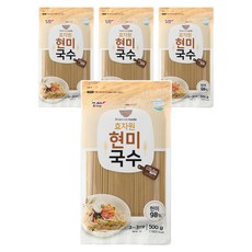효자원 현미국수, 4개, 500g