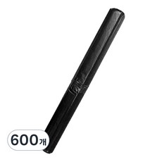 World Clean 垃圾分類用平口塑膠袋 黑色, 40L, 600個