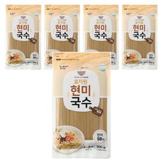 효자원 현미국수, 5개, 500g