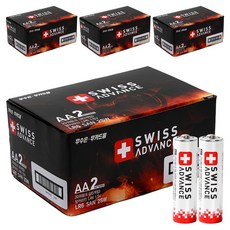 Swiss Advance AA 電池, 40入, 4個
