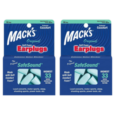 MACK'S 原創柔軟泡棉耳塞, 2個, 20入