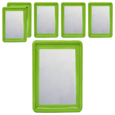 GIMI 吉米 K-826 吉米花紋鏡 16 x 12 x 1.5cm 6個, 顏色隨機