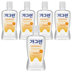 Gagreen洋甘菊漱口水, 750ml, 5個