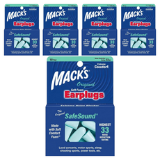MACK'S 原創柔軟泡棉耳塞, 5個, 20入