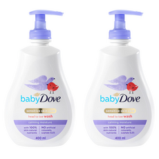 베이비도브 유아용 바디워시 카밍모이스처 카모마일향, 400ml, 2개