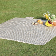 comet 戶外基本款防水野餐墊, 米色