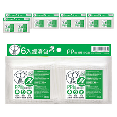 US baby 優生 PP軸雙旋棉棒 Set 100支, 6包, 6袋