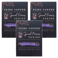TRIBO COFFEE 哥斯大黎加 布蘭卡 百香蜜處理 濾掛式咖啡 烘豆師嚴選精品豆 獨特蜜處理技術 提升咖啡醇度, 11g, 5包, 3盒