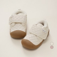 점핑칙피 털안감 퀼팅 벨크로 겨울 운동화