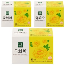 다농원 국화차 티백, 0.4g, 20개입, 3개