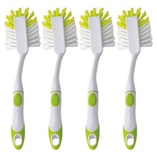 彩色清潔刷, 綠色, 4個