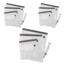 AY藏鮮抽氣式密實袋附抽氣筒SB0765 真空保鮮 延長食物保存期限, 30 x 21cm, 3入, 3組