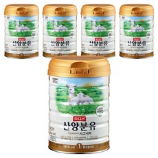 일동후디스 시그니처 산양분유 1단계, 800g, 5개