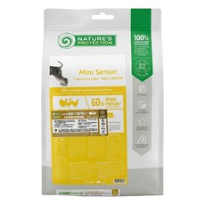 NATURE'S PROTECTION 自然本色 高齡犬 迷你型 乾飼料 7歲以上, 雞肉配方, 7.5kg, 1袋