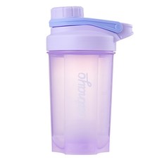 있나요 쉐이커 보틀, 퍼플, 500ml, 1개
