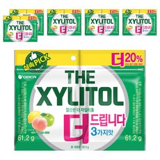 오리온 더 자일리톨 리필백, 61g, 12개